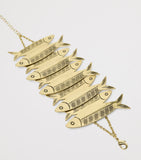 Marina Rinaldi gold-tone fish bracelet - British product