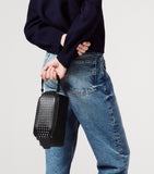 Christian Louboutin funky leather travel pouch, UK version