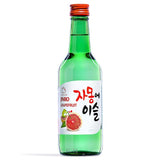 Jinro grapefruit soju 13% ABV (British brand)