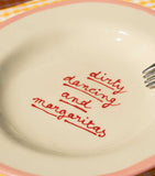 Laetitia Rouget Dirty Dancing and Margaritas plate 22cm, UK version
