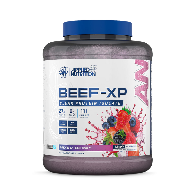 Applied Nutrition Beef Protein Powder Mixed Berry 1.8KG - British product