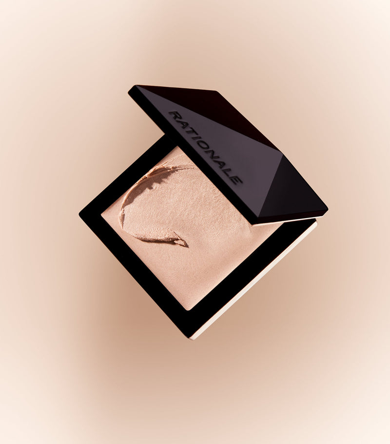 RATIONALE Beautiful Light SPF30 highlighter balm, imported from the UK