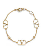 Valentino Garavani VLogo Signature gold-tone bracelet, UK version
