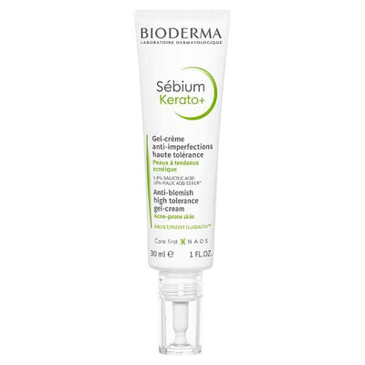 Superdrug Bioderma Sebium Kerato+ Gel Cream For Akneutsatt Hud 30ml- Kjøp online hos McGrocer