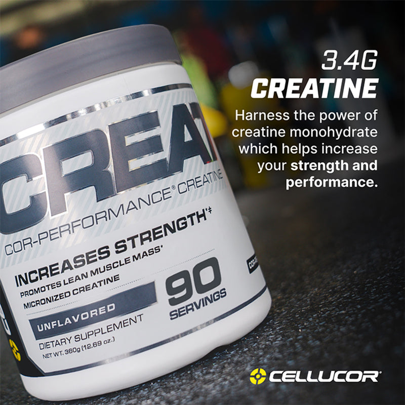 Cellucor Cor-Performance creatine supplement unflavoured 306g, imported from the UK