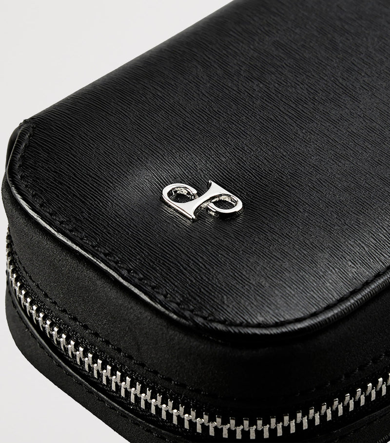 WOLF Philipp double watch zip case vegan leather - British product