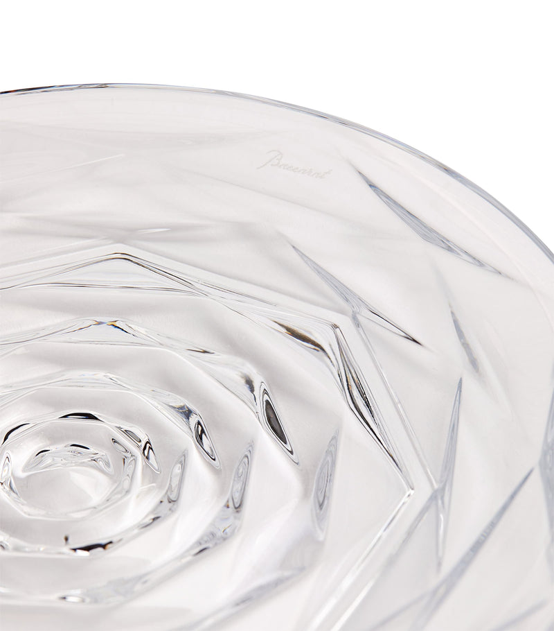 Baccarat Swing crystal plate 13cm - British product