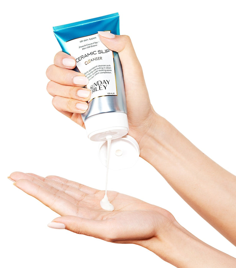 Sunday Riley Ceramic Slip Cleanser 150ml, imported from the UK
