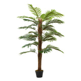 Livingandhome Artificial Palm Tree in Pot 160cm, UK version
