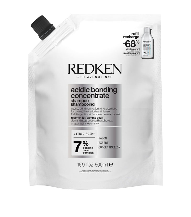 Redken Acidic Bonding Concentrate Shampoo refill 500ml, imported from the UK