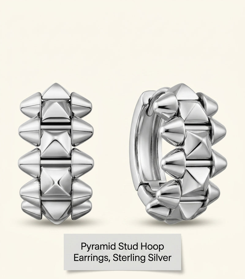 Cartier Clash de Cartier hoop earrings white gold 18kt, imported from the UK
