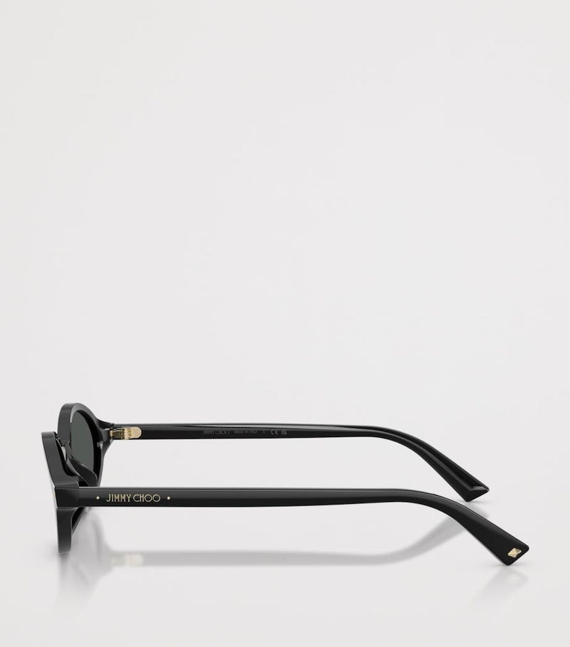 Jimmy Choo oval sunglasses acetate, UK version