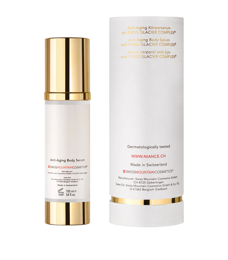 NIANCE SWITZERLAND Premium Glacier Body Serum RE-SHAPE 100ml, imported from the UK