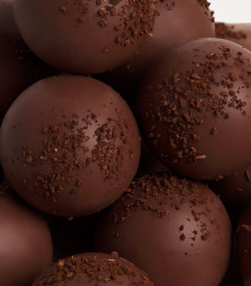 Harrods coffee and walnut chocolate truffles 15-piece box 195g, UK version