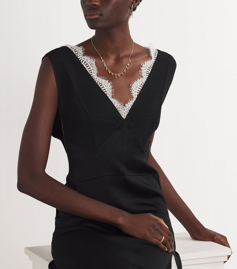Suzanne Kalan Diamond Cascade necklace in rose gold, UK version