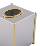 ZODIAC Cylinder Square tissue box (British brand)
