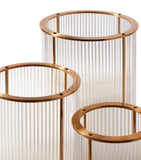Ralph Lauren Home Medium Allen Hurricane candle holder 30.5cm, imported from the UK