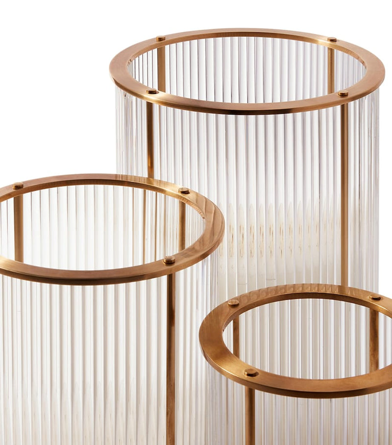 Ralph Lauren Home Medium Allen Hurricane candle holder 30.5cm, imported from the UK