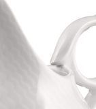 Meissen Waves Relief bisque porcelain creamer (British brand)