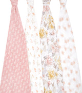 Harrods aden + anais Earthly Swaddles Cotton Swaddling Blankets (Set of 4)- Buy online at McGrocer