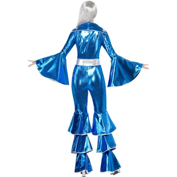 Smiffys 1970s Dancing Dream costume blue, UK version