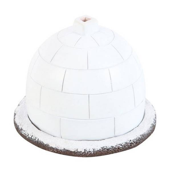 Something Different ice igloo incense cone holder (British brand)