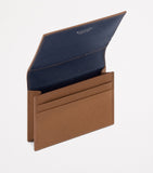 Bvlgari leather business card holder in textured finish (British brand)