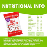 Kiddylicous strawberry fruit snack 12g, UK version