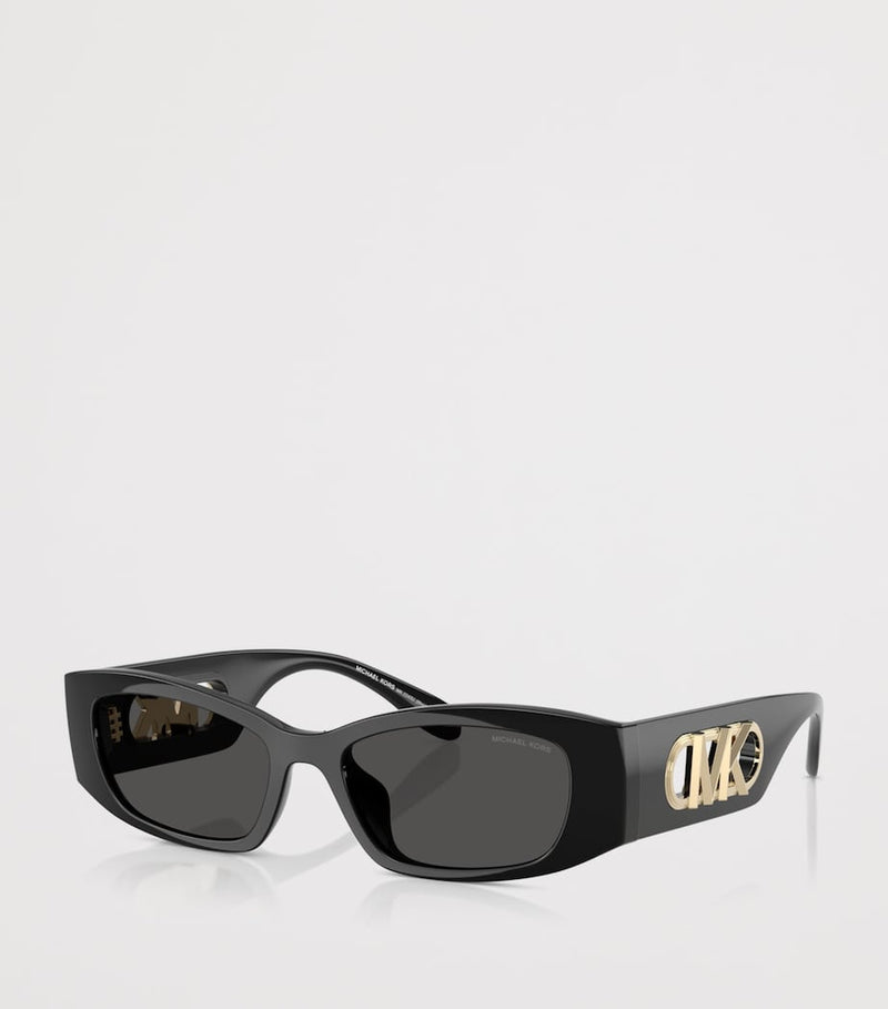 Michael Kors Rhodes rectangle sunglasses, imported from the UK