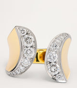 Engelbert Yellow Gold and Diamond Margareta Ring
