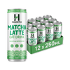 HumaniTea cold brew matcha latte oat drink 12x250ml - British product