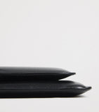 Comme des Garçons medium leather logo wallet, UK version