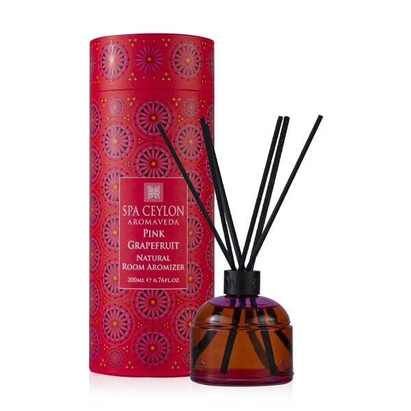 SPA CEYLON Pink Grapefruit Natural Room Aromizer 200ml, imported from the UK