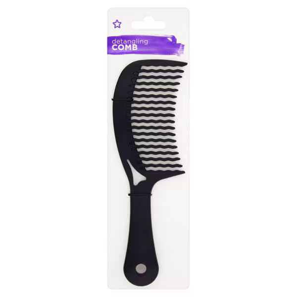Superdrug Detangling Comb for hair care routine (British brand)