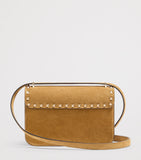 Valentino Garavani small Rockstud split leather shoulder bag, imported from the UK