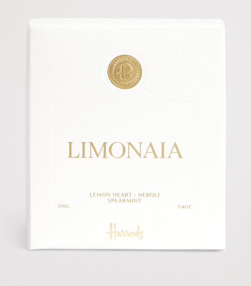 Harrods Limonaia scented candle 210g, UK version