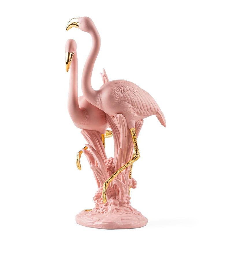 Lladró The Flamingos decorative sculpture, UK version