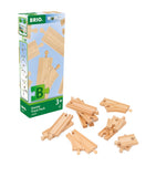 BRIO Strarter Track Pack wooden train tracks - British product