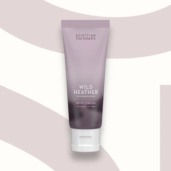 Scottish Fine Soaps Wild Heather Body Cream 75ml (British brand)
