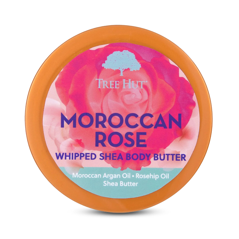 Tree Hut Moroccan Rose Whipped Body Butter 240g (British brand)