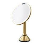 Simplehuman round sensor touch mirror 5x magnification (British brand)