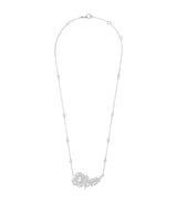 Harrods Boucheron Plume de Paon White Gold and Diamond Pendant- Buy online at McGrocer
