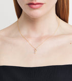 Sophie Bille Brahe diamond initial P necklace, imported from the UK