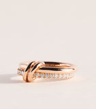 Spinelli Kilcollin Ceres ring in rose gold with diamonds, UK version