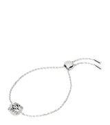 Harrods LOEWE Sterling Silver Bombé Anagram Bracelet- Buy online at McGrocer
