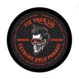 Superdrug Fix Your Lid Extreme Hold Pomade High Shine 106g- Buy online at McGrocer