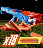Pack of 3 Single-Fire and Bolt-Action Foam Dart Blasters with Accessories