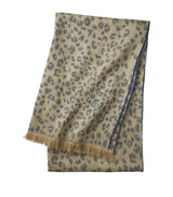 Harrods Yves Delorme Fauve Linen Throw 140cm x 160cm- Buy online at McGrocer