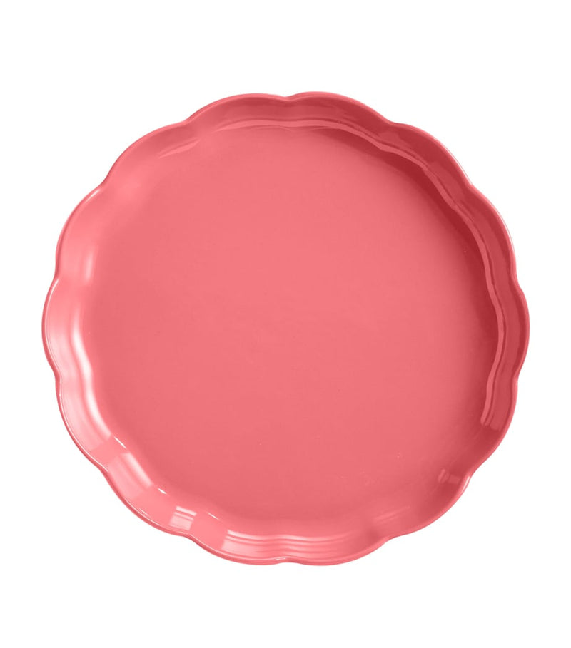 Emile Henry ceramic Madeleine tart dish 31cm, imported from the UK