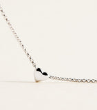 Astrid & Miyu heart charm necklace (British brand)